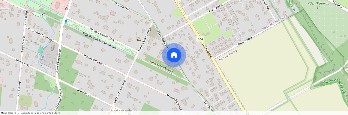 Piaseczyński, Konstancin-Jeziorna, Jana, Sobieskiego