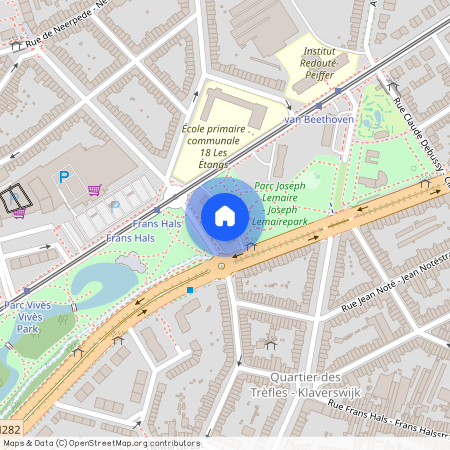 Square Frans Hals 2, 1070 Anderlecht