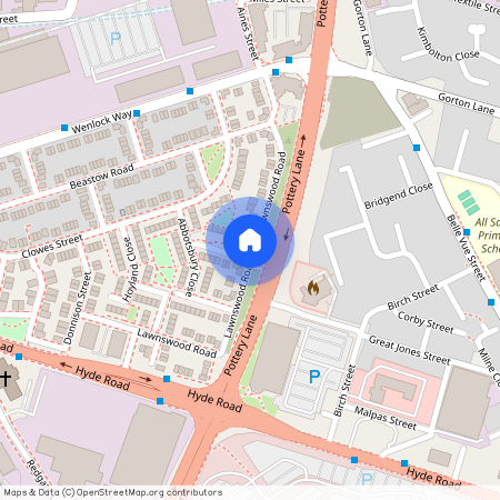 Lawnswood Road, Manchester, M12