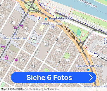 3 Zimmer Wohnung mit Balkon und neuer Küche - Foto 1