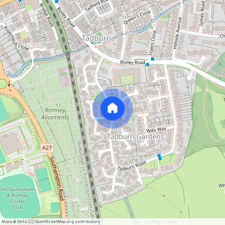 Tadburn Road, Romsey, Hampshire