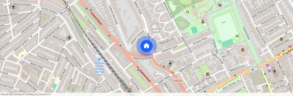 Addison Road, Holland Park, London, W14