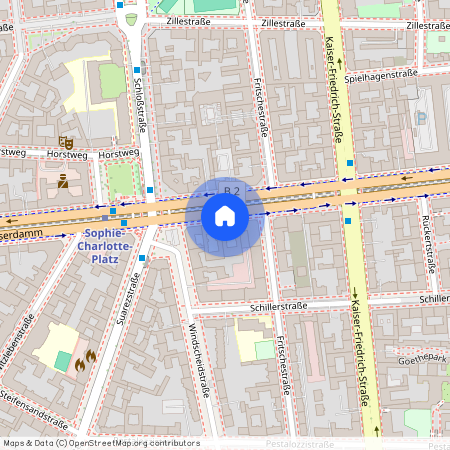 Bismarckstraße 70, 10627 Berlin, Deutschland