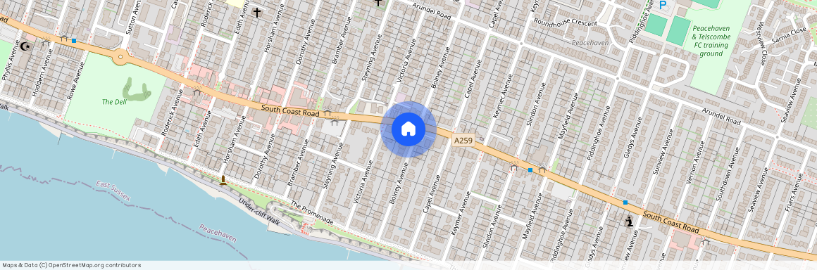 South Coast Road, Peacehaven, BN10 8NR