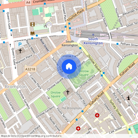 Onslow Square, South Kensington, London