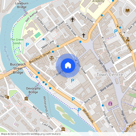 Flat 2, Warwick House, Friars Vennel, Dumfries, Dumfries And Galloway. DG1 2RL