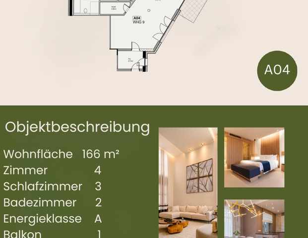 Exklusive Neubau 4 Zimmer Wohnung in Dambach - Foto 1