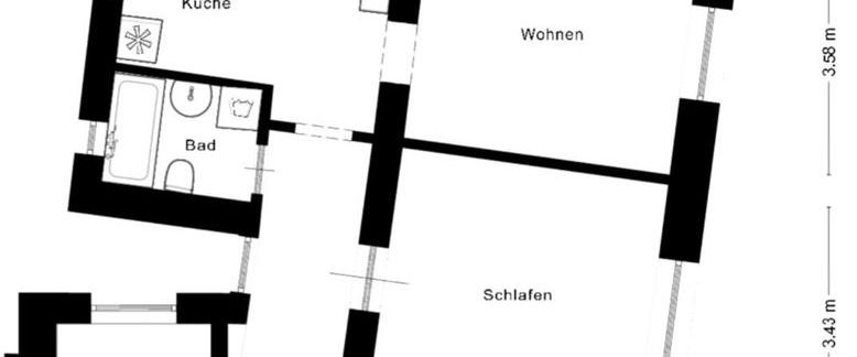 3 -Zimmer Wohnung - 72qm - Photo 1