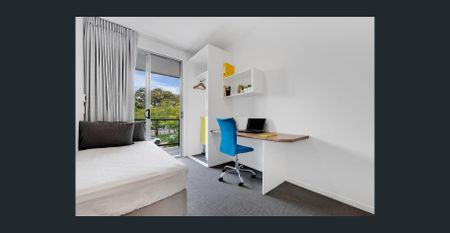 Spacious Room with Private Ensuite & Balcony – Fully Furnished - Photo 4