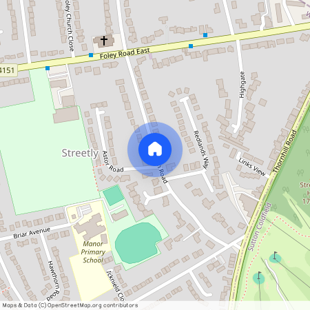 Middleton Road, Streetly, Sutton Coldfield, B74