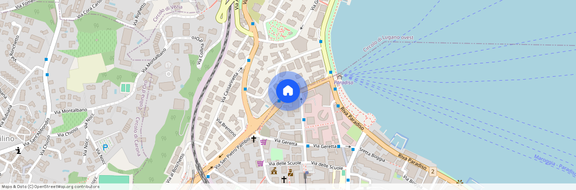 Via Giuseppe Cattori, 6900 Paradiso