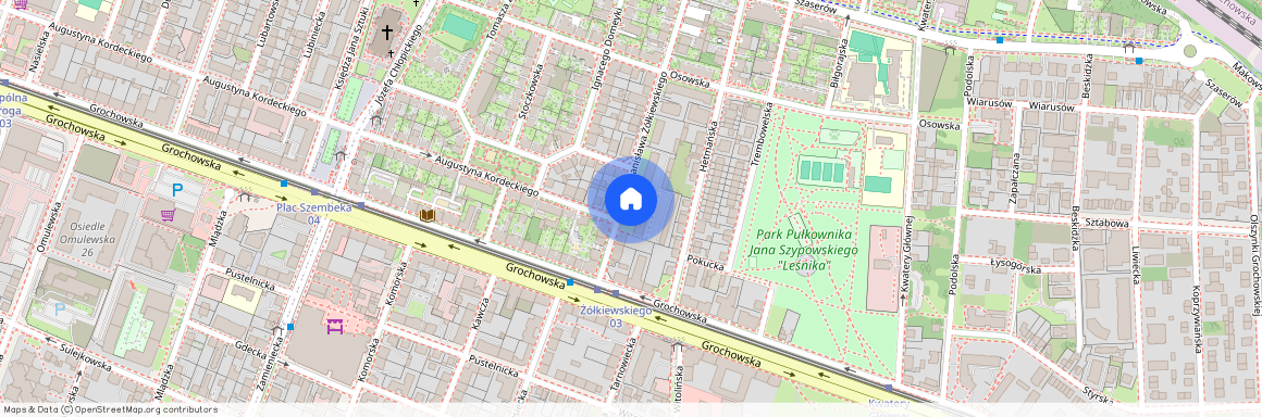 ul. Zwycięzców, Gocławek, Praga-Południe, Warszawa, mazowieckie