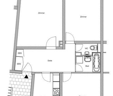 Komplett sanierte 3 Zimmerwohnung mit Balkon - Photo 4