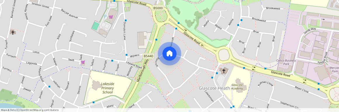 Bancroft, Tamworth, Staffordshire, B77 2EU