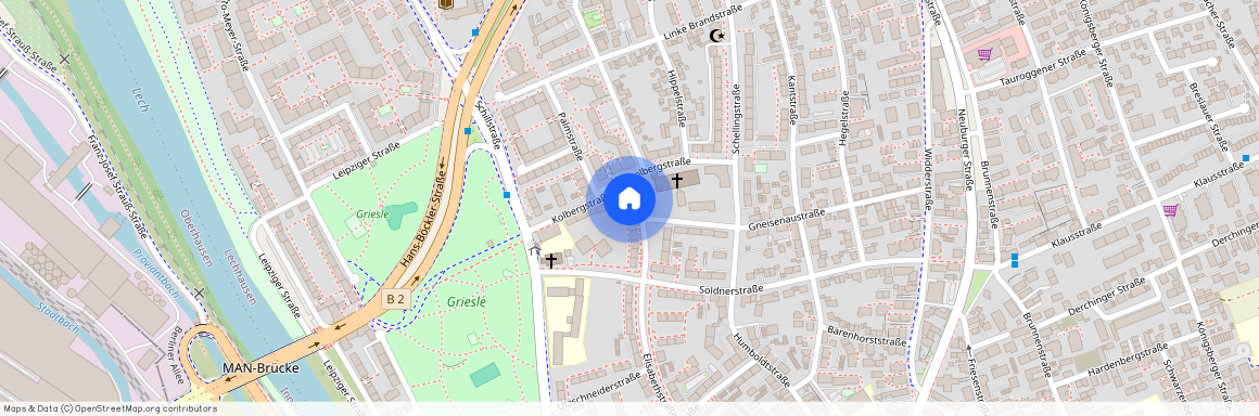 Elisabethstr. 53, 86167 Bayern - Augsburg