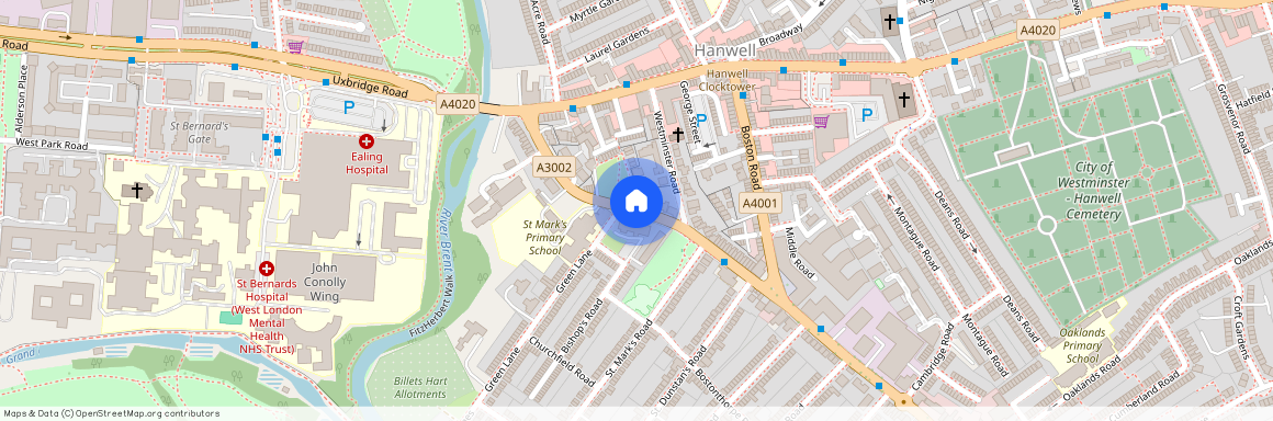 Lower Boston Road, Hanwell, London, W7