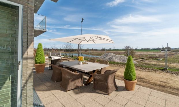 Egedal Stationsby - Dejlig 2 vær. lejebolig med stor terrasse og flot udsigt over markerne - Photo 1