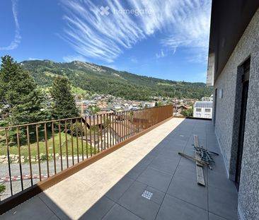 Furnished 3.5-room penthouse with 57 m² of terraces, easy access to... - Photo 4