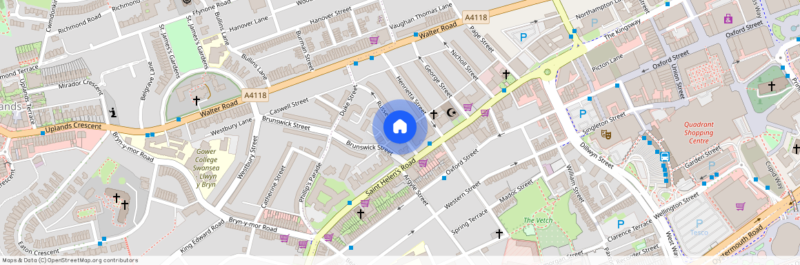 Russell Street, City Centre, Swansea