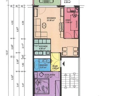 ++ schicke, frisch renovierte 3-Raum Wohnung mit Balkon - sichern S... - Photo 1