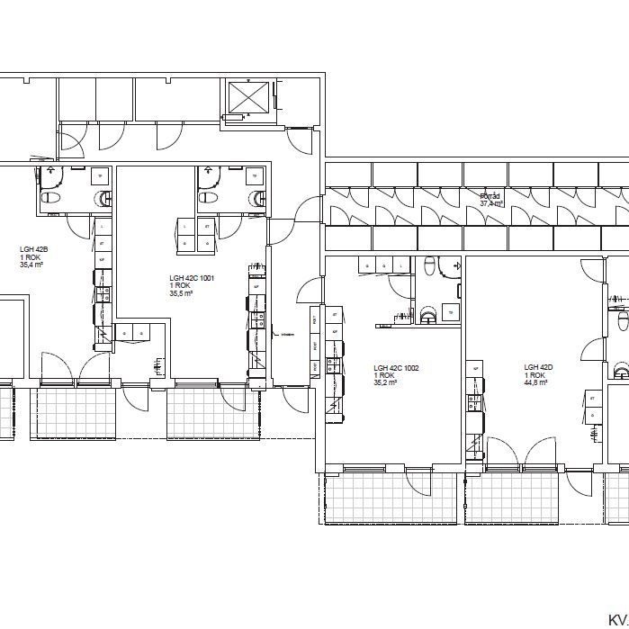 Bergslenagatan 42 D - Photo 2