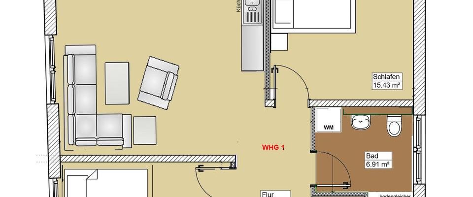 moderne 3-Zi-Wohnung (#1), elekt. Jalousien, Fußbodenheizung, Kellerabteil, Tiefgarage - Foto 1