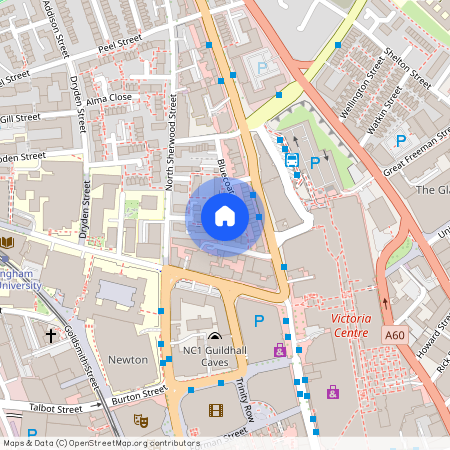 Bluecoat Close, Nottingham NG1