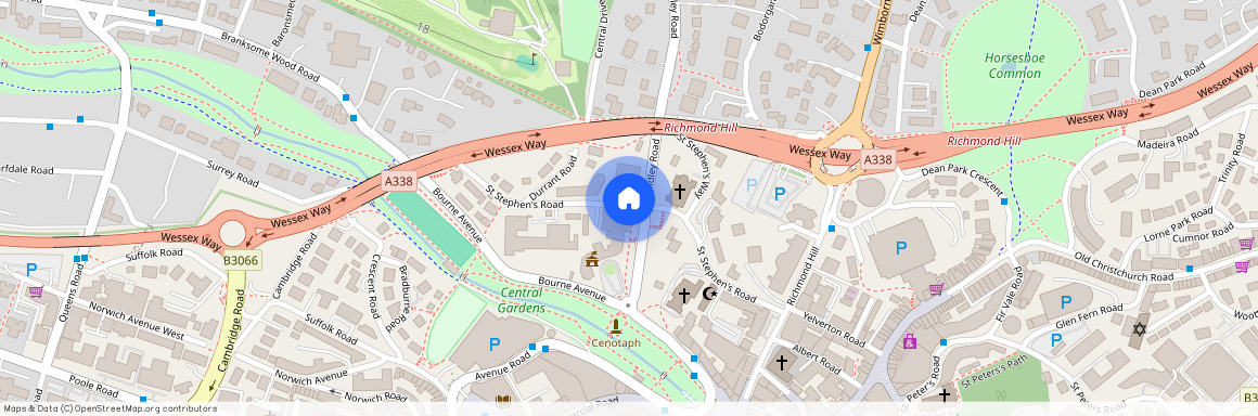 St. Stephens Road, Bournemouth, Dorset, BH2