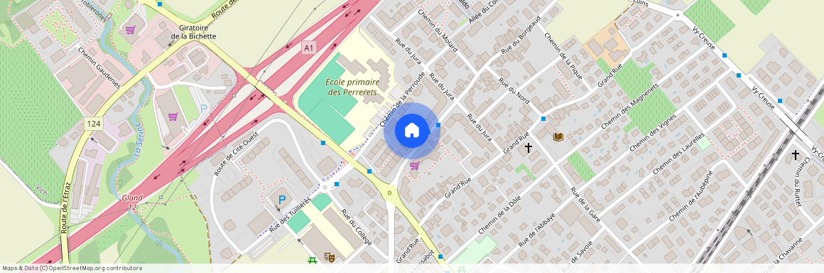 Rue du Borgeaud 3A, Gland, Suisse, 1196