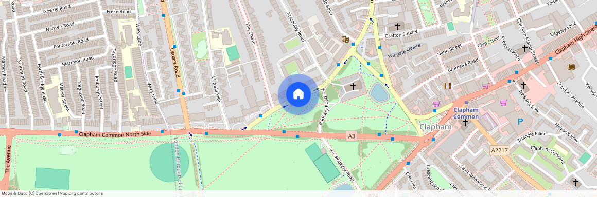 Clapham Common Northside, Clapham, SW4, London