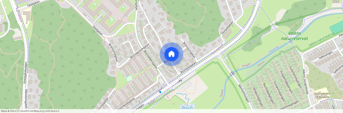 Bronsfatsgatan, Västra Frölunda