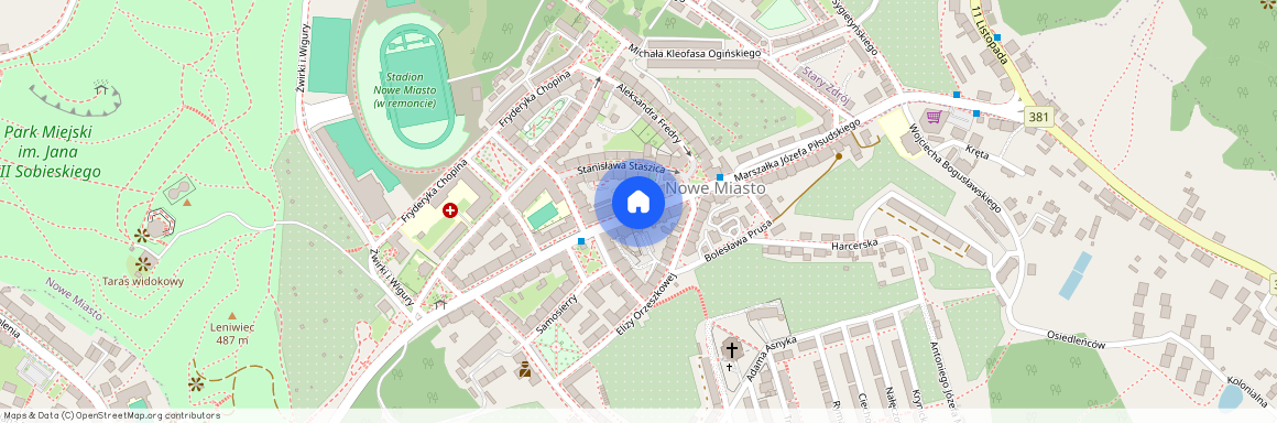 Nowe Miasto, ul. marsz. Józefa Piłsudskiego, Wałbrzych