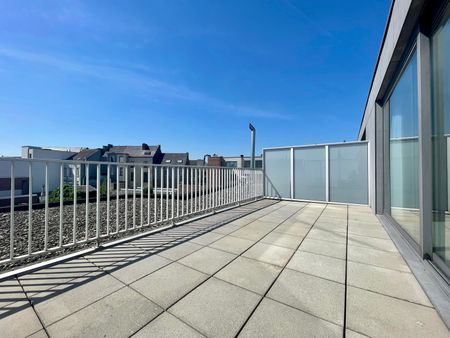 Modern appartement in de winkelstraat van Aalst met gigantisch terras - Foto 3