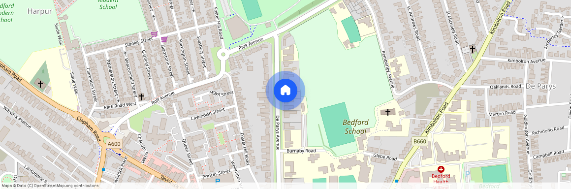 De Parys Avenue, Bedford MK40