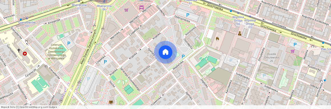 ul. Majdańska, Grochów, Praga-Południe, Warszawa, mazowieckie