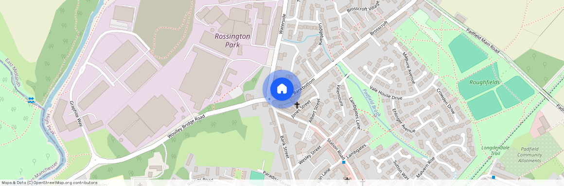 Bankbottom, Hadfield, Glossop, Derbyshire, SK13