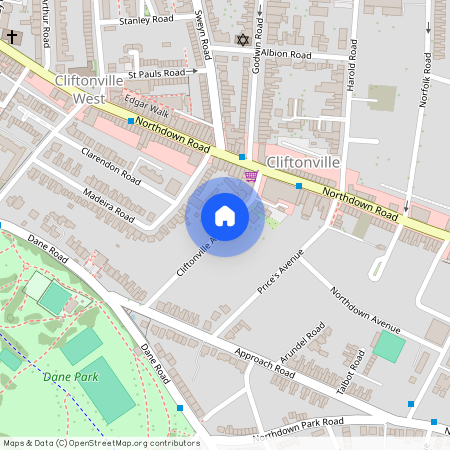 Cliftonville Avenue, Cliftonville, Margate, CT9 2ET, Kent