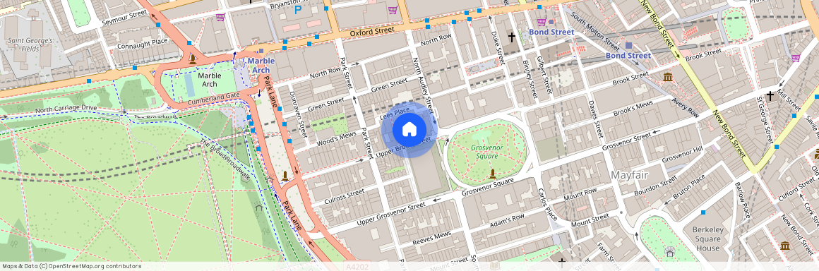 Upper Brook Street, Mayfair, London, W1K