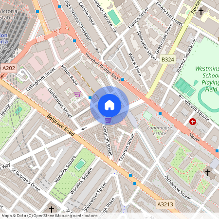 Upper Tachbrook Street, Pimlico, London, SW1V