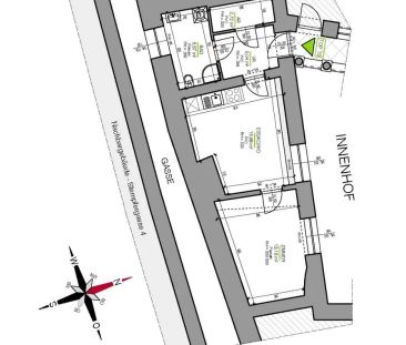 Sanierte 2-Zimmer Wohnung am Glockenspielplatz! - Provisionsfrei! - Foto 3