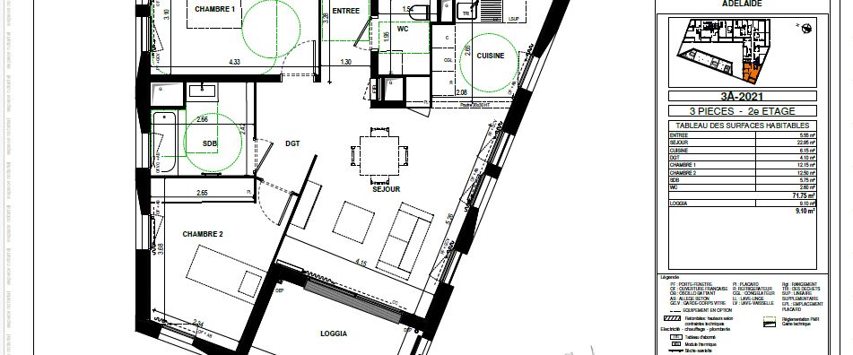 Appartement T3 Bordeaux à louer - Photo 1