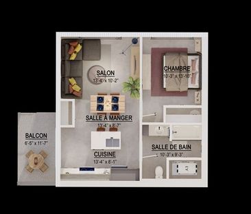 3600-001 Imelda-Lefebvre, Sherbrooke, Grand 3½ Neuf - Photo 5