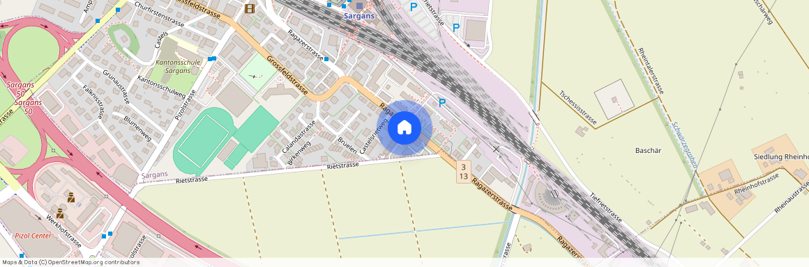 Ragazerstrasse 36, 7320 Sargans