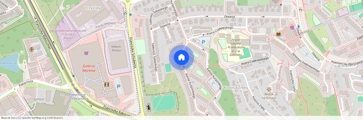 Suchanino, ul. Karola Kurpińskiego, Gdańsk