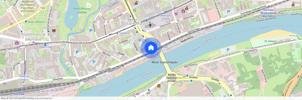ul. Spichrzowa, Śródmieście, Gorzów Wielkopolski, lubuskie