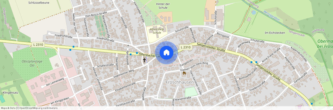 63500, Seligenstadt Froschhausen Hessen