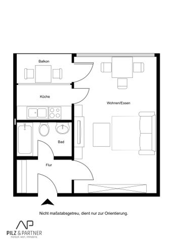Garconniere mit Balkon - einziehen u wohlfühlen! - Photo 5