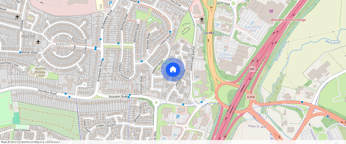 Allington Close, Taunton, Somerset