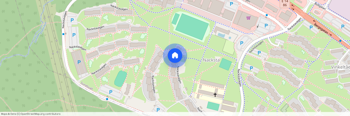 Midälva, Sundsvall, Västernorrland, Nackstavägen 20 C