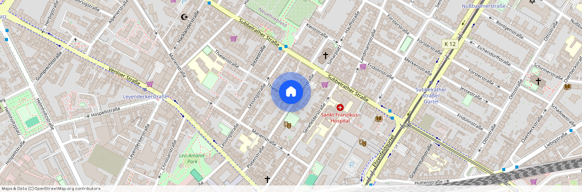 Thielenstraße 2, 50825 Köln - Ehrenfeld